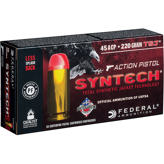 FED AMERICAN EAGLE 45ACP 220GR TSJ 50/10 - Ammunition